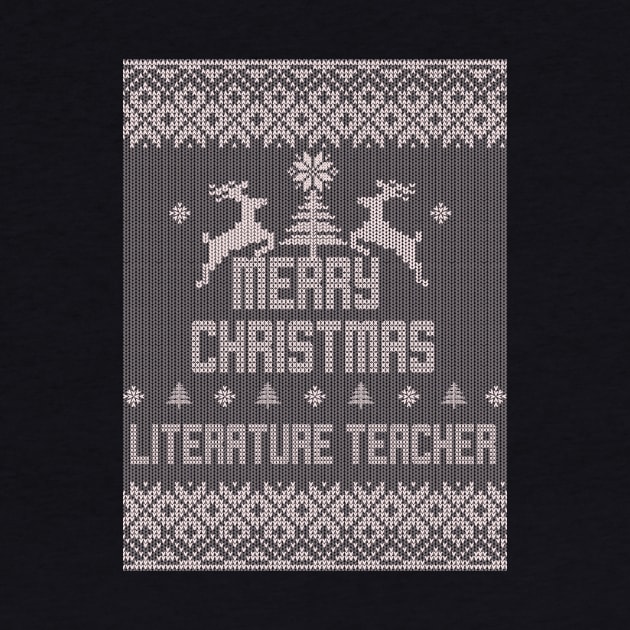 Merry Christmas LITERATURE TEACHER by ramiroxavier